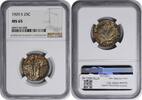 US Quarter 1929-S Standing Liberty Silver Quarter MS65 NGC None -