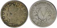 US Nickel 1912-S Liberty Nickel VG Uncertified #301 None -