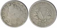 US Nickel 1912-S Liberty Nickel VG Uncertified #316 None -