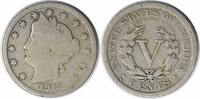 US Nickel 1912-S Liberty Nickel F Uncertified #1124 None -