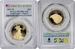 US Twenty Five Dollar 2021-W $25 American Proof Gold Eagle Type 2 PR70DCAM First Day of Issue PCGS First Day of Issue -