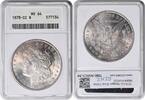 US Dollar 1878-CC Morgan Silver Dollar MS64 ANACS None -