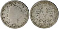 US Nickel 1912 S 1912-S Liberty Nickel F Uncertified #1116 None F 155.32 £  +  44.38 £ shipping