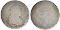 US Quarter 1806 Bust Silver Quarter AG Uncertified #257 None -