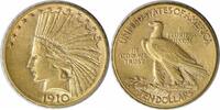 US Ten Dollar 1910-D $10 Gold Indian AU Uncertified #1148 None -