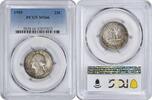 US Quarter 1955 Washington Silver Quarter MS66 PCGS Gunmetal Toning None -
