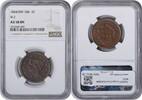 US Cent 1844/81 Large Cent AU58BN NGC None -