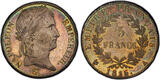 Frankreich 5 Francs Cent-Jours Napoleon "Hundred Days"  1815-A MS62 Prooflike flan miroir