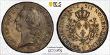 France 1742 Louis XV Ecu au bandeau Troyes Très rare Splendide à FDC PCGS MS61 Top Pop