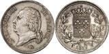 France 5 Francs 1817 Louis XVIII  Lille UNC frappe d