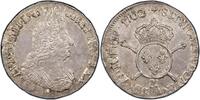France Demi-ecu 1702 Louis XIV  aux insignes Aix-en-Provence vz patine rare 520.17 £ free shipping