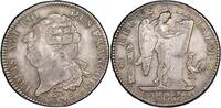 France Ecu 1793 Louis XVI Ecu au Génie Type François Paris vz Patine rare 476.82 £ free shipping