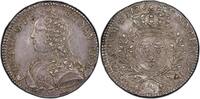 France Demi-ecu 1726 Louis XV  aux branches d'olivier Paris vz patine rare 433.48 £ free shipping