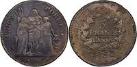 France 5 Francs Union et Force  AN10 Bordeaux vz patine rare 520.17 £ free shipping