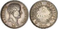 France Napoléon Empereur   Type africain African Head very rare 2 Francs 1807 NGC AU58