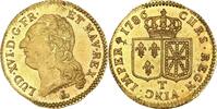 France Louis XVI Louis d or Nantes Trésor de Vendée flan miroir  1786 Fleur de coin