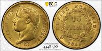 France Napoléon   or Paris 40 Francs 1811 Superbe PCGS AU58
