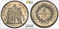 France Union et Force   AN11 Paris 5 Francs  PCGS MS62 Splendide à Fleur de coin très rare
