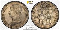  Spain Espagne Joseph Napoleon   Madrid 20 Reales 1810 Superbe rare PCGS AU53
