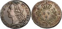 France Demi-ecu 1765 Louis XV  au Bandeau Dijon Fleur de coin état hors norme