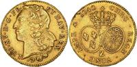 France 1742 Louis XV Double Louis au bandeau Grenoble Première année trè... 3,034.33 £ free shipping