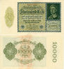 Banknoten 10000 Mark 10.000 MARK 1922 Ro.69d I- -