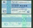 Banknoten 10 MARK DDR: Forum-Scheck 1979 Ro.370a I -