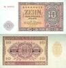 Banknoten 10 DEUTSCHE MARK DDR: 1955 Ro.350a I -