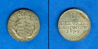 Altdeutschland 1 Kreuzer Sachsen Meiningen 1794 f.st selten -