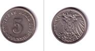 Deutsches Kaiserreich 5 Pfennige DEUTSCHES REICH 5 Pfennig 1895 E (J.12) ss -