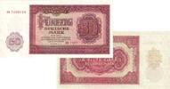 Banknoten 50 DEUTSCHE MARK DDR: 1955 Ro.352a I- -