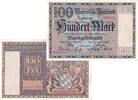 Banknoten 100 Mark BAYERN 100 MARK 1922 BAY4 II+ -