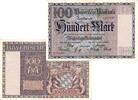 Banknoten 100 Mark BAYERN 100 MARK 1922 BAY4 II+ -