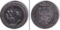 Deutsches Kaiserreich 3 Mark PREUSSEN 1911 (J.108) UNI BRESLAU vz-st -