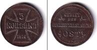 Deutsches Kaiserreich 3 Kopeken DEUTSCHES REICH 1916 A Oberbefehlshaber Ost vz-st PRACHT -