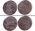 Deutsches Kaiserreich 1 Kopeke Lot: 2x DEUTSCHES REICH 1916 A+J Oberbefehlshaber Ost ss-vz -