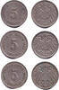 Deutsches Kaiserreich 5 Pfennig 1897-1909 Lot: DEUTSCHES REICH 3x 5 Pf. ... 12.83 £  +  8.58 £ shipping