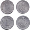 Deutsches Kaiserreich 1 Pfennig 1917 Lot: DEUTSCHES REICH 2x 1 Pf. (J.30... 8.50 £  +  8.58 £ shipping