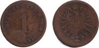 Deutsches Kaiserreich 1 Pfennig 1874 DEUTSCHES REICH 1 Pf. 1874 H (J.1) ... 17.17 £  +  8.58 £ shipping