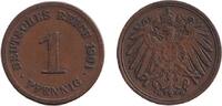 Deutsches Kaiserreich 1 Pfennig 1901 DEUTSCHES REICH 1 Pf. 1901 G (J.10)... 8.50 £  +  8.58 £ shipping