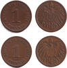 Deutsches Kaiserreich 1 Pfennig 1894 Lot: DEUTSCHES REICH 2x 1 Pf. (J.10... 11.10 £  +  8.58 £ shipping