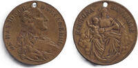 Medaillen Notgeld Token Bronzemedaille Medaille BAYERN Maximilian Joseph / Madonna ss-vz/ss -
