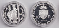 Andorra 10 Diners ANDORRA 10 Diners 1999 (#154) SILBER PP -