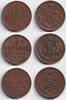 Russland & UdSSR 1/2 Kopeke 1911-1913 Lot: Russland 3x 1/2 Kopeke (Denga... 10.83 &pound;  +  9.23 &pound; shipping