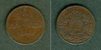 Altdeutschland 2 Pfennig Bayern 2 Pfennige 1848 f.ss -