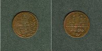 Altdeutschland 1 Heller Sachsen Hildburghausen 1804 ss+ -