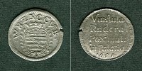 Altdeutschland 3 Pfennig Sachsen Weimar 3 Pfennige / Spruchdreier 1651 ss+ -
