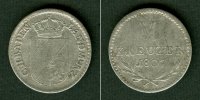Altdeutschland 6 Kreuzer Baden 1807 s -