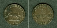Altdeutschland 6 Pfennige Hannover 1847 B ss+ -