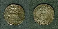 Altdeutschland 1/84 Gulden Deutscher Orden Dreier (1/84 Gulden) 1680 ss selten! -